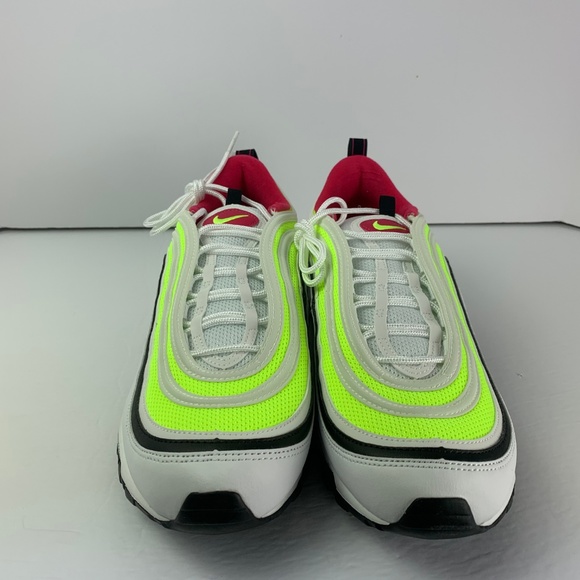 air max 97 white black volt rush pink